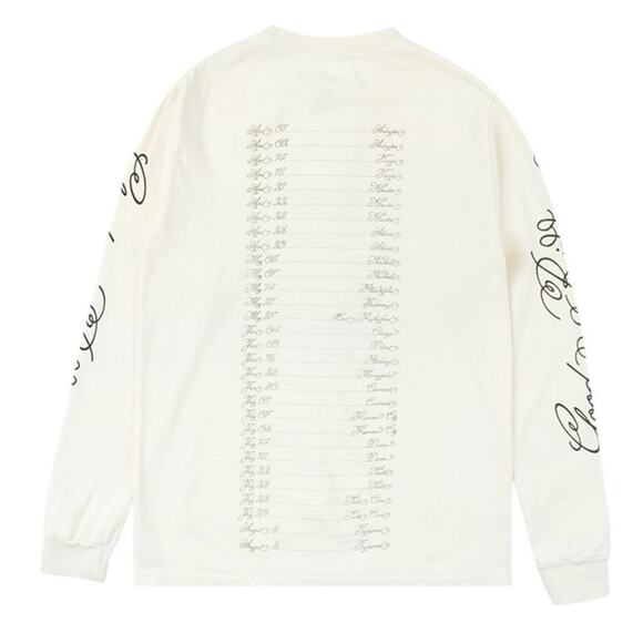 GRACIE ABRAMS The Eras Tour Good Riddance Long Sleeve Tee 2024 New w/o Tag SOO - Picture 2 of 12